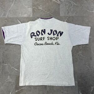 90s Vintage Ron Jon Surf Shop Graphic Tee Mens Large Coco Beach Florida